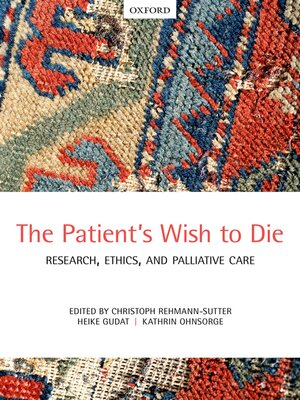 cover image of The Patient's Wish to Die